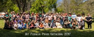 At the 2017 Mount Franklin Pagan Gathering. Photo by Kylie Moroney Photography.