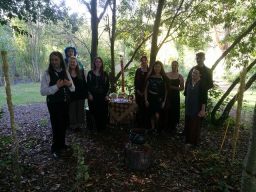 Our 2018 Lughnasadh Ritual was hosted by the Hills Pagans. Photo by Alex.
